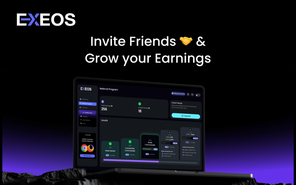 Exeos Airdrop banner 2